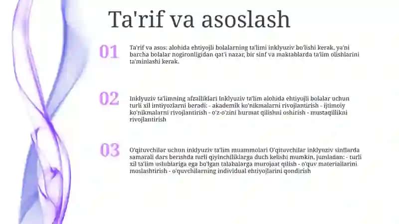Chet Elda Alohida Yordamga Muhtoj Bolalarning Inklyuziv Ta'Limi 2