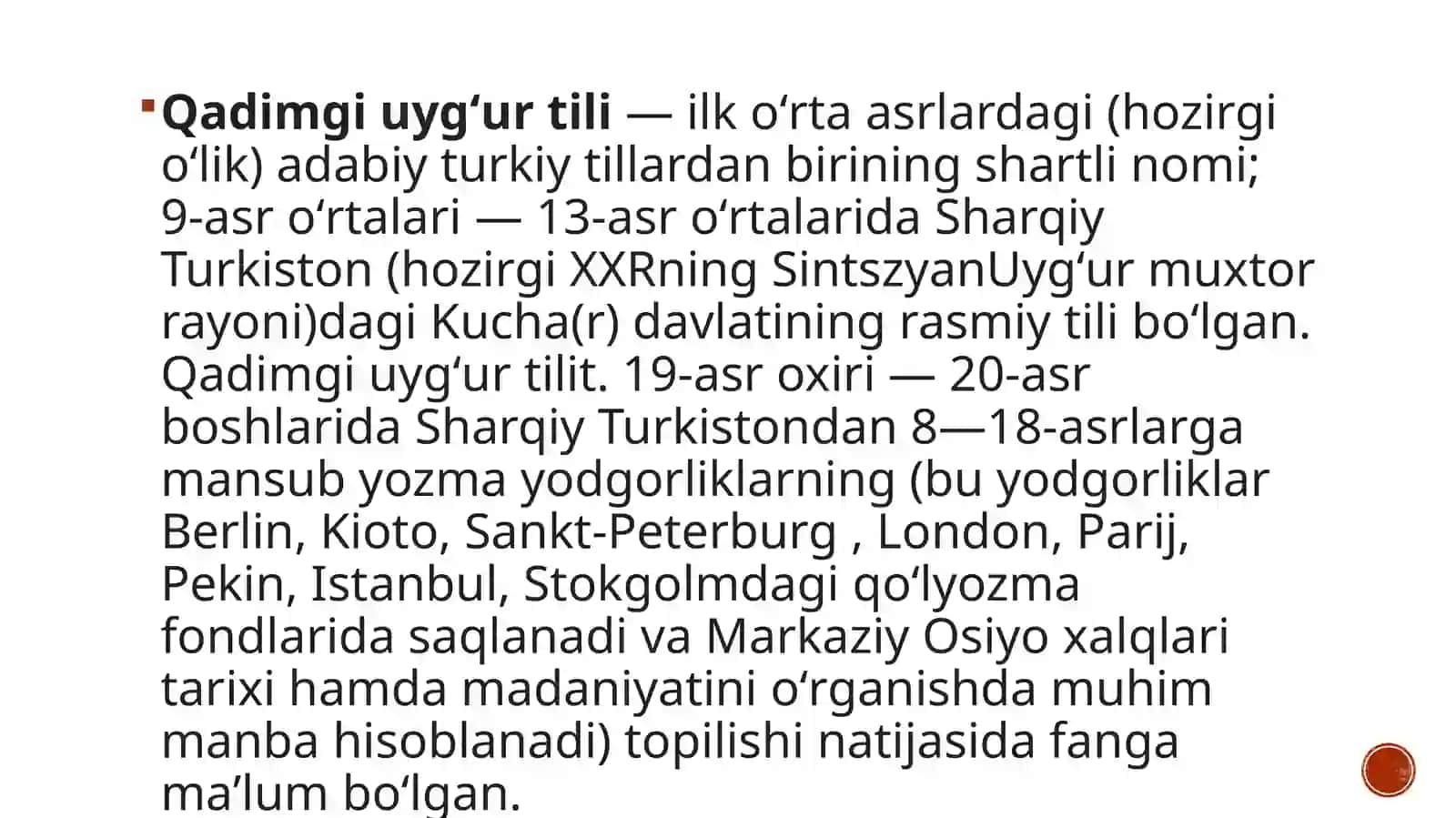 Uyg’ur yozuvi va uning Yodgorliklari 2