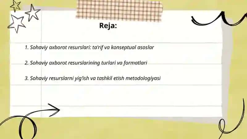 Sohaviy axborot resurslari 2