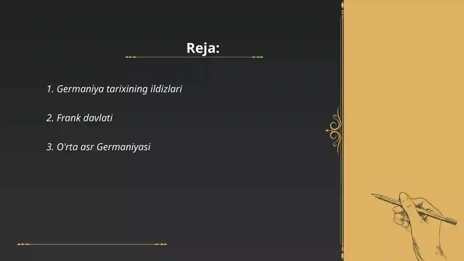 Germaniya tarixiy talimotlari 2