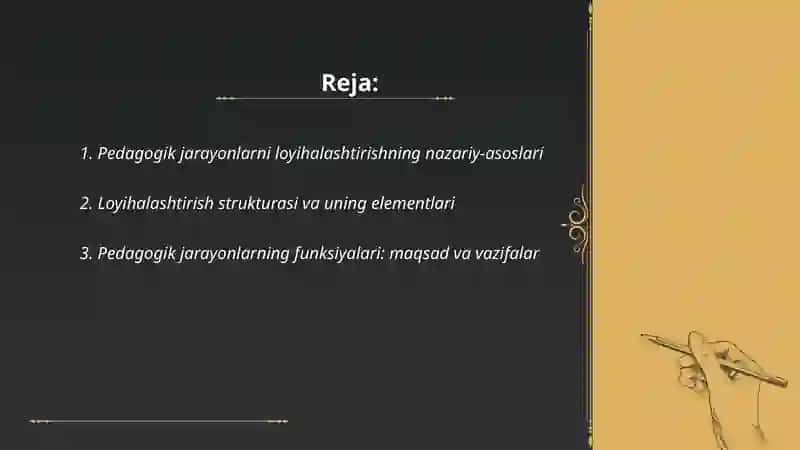 Maktabgacha taʼlim tashkilotida pedagogik jarayonlar loyihalashtirishning tuzilishi va funksiyalari 2