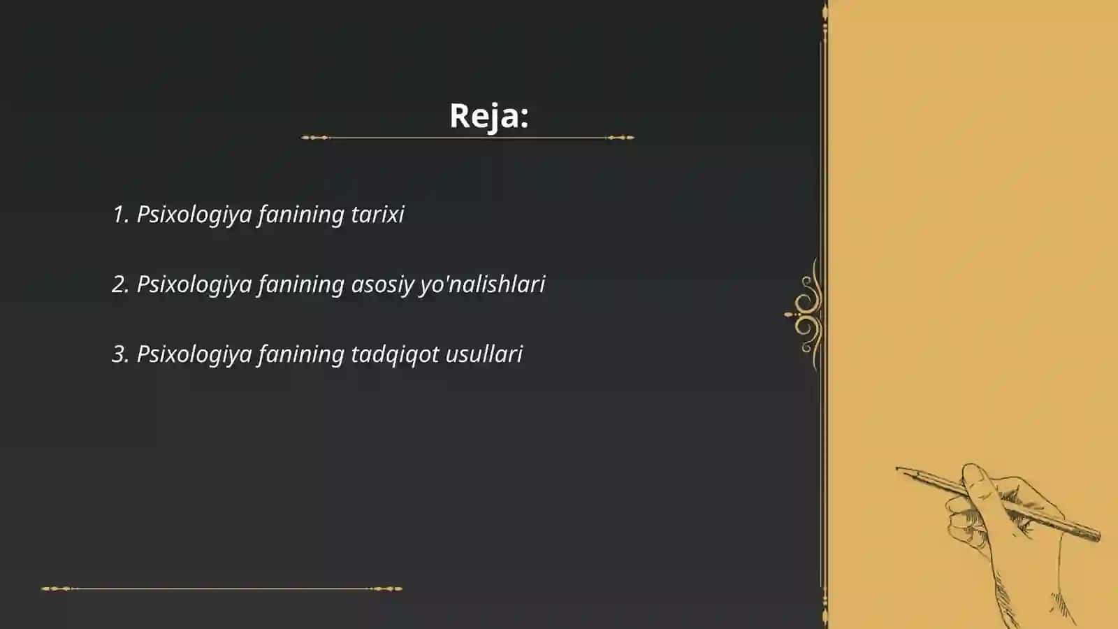 Psixologiya fanining maqsat va vazifalari 2