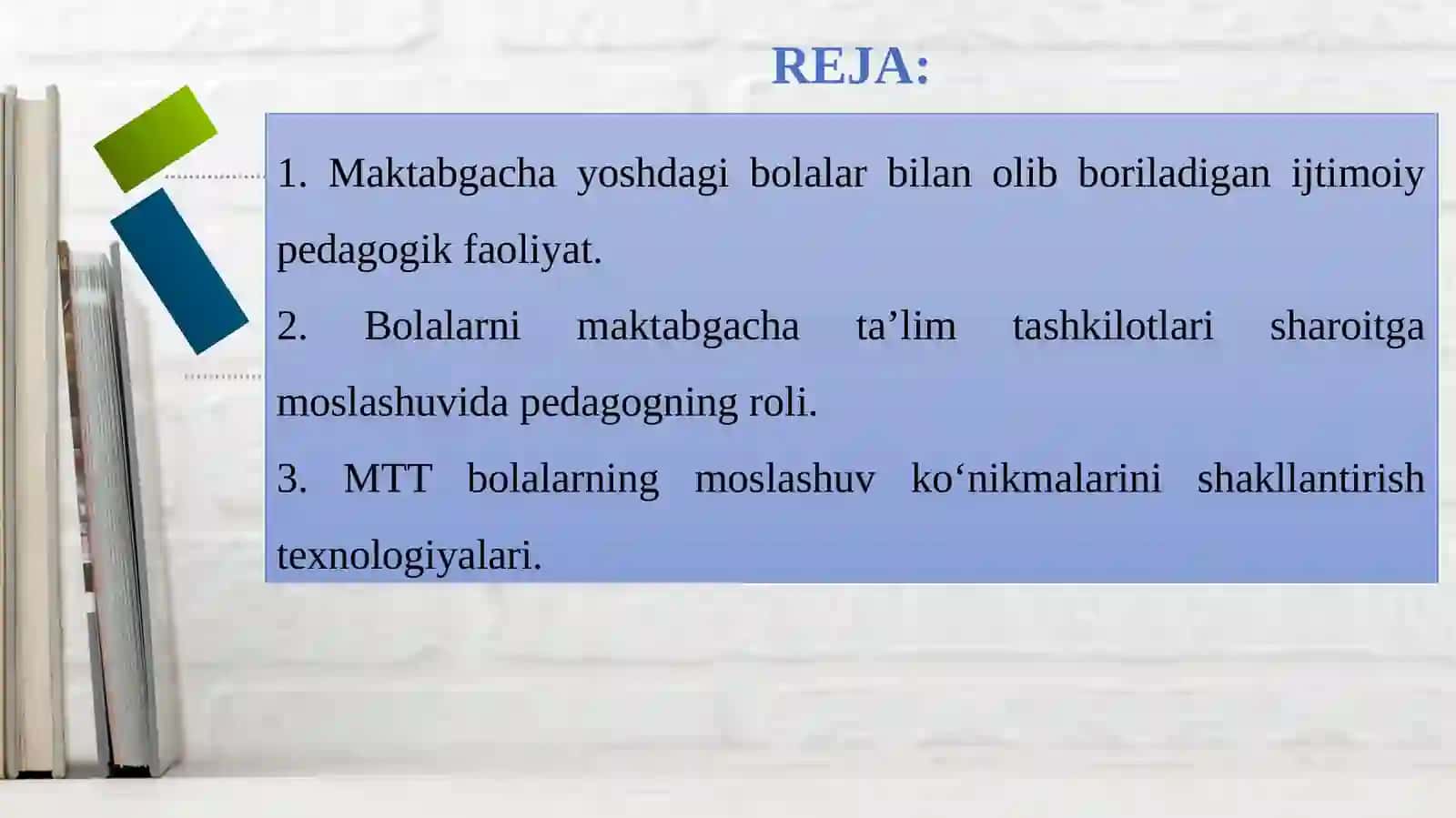 Pedagogning bolalarning ijtimoiyalashuvidagi roli 2