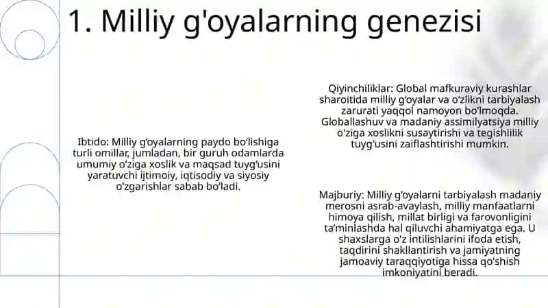Dunyodagi Mafkuraviy Kurashlar Sharoitida Milliy G'Oyaning Zarurligi 2