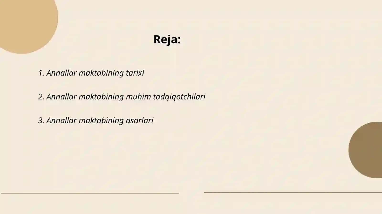 Annallar maktabi faoliyatini ilmiy oʻrganish 2