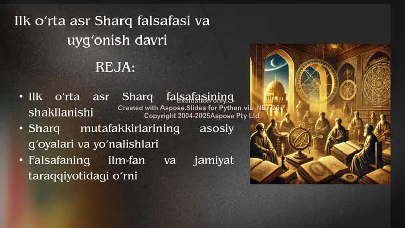 sharq falsafasi va uygʻonish davri 2