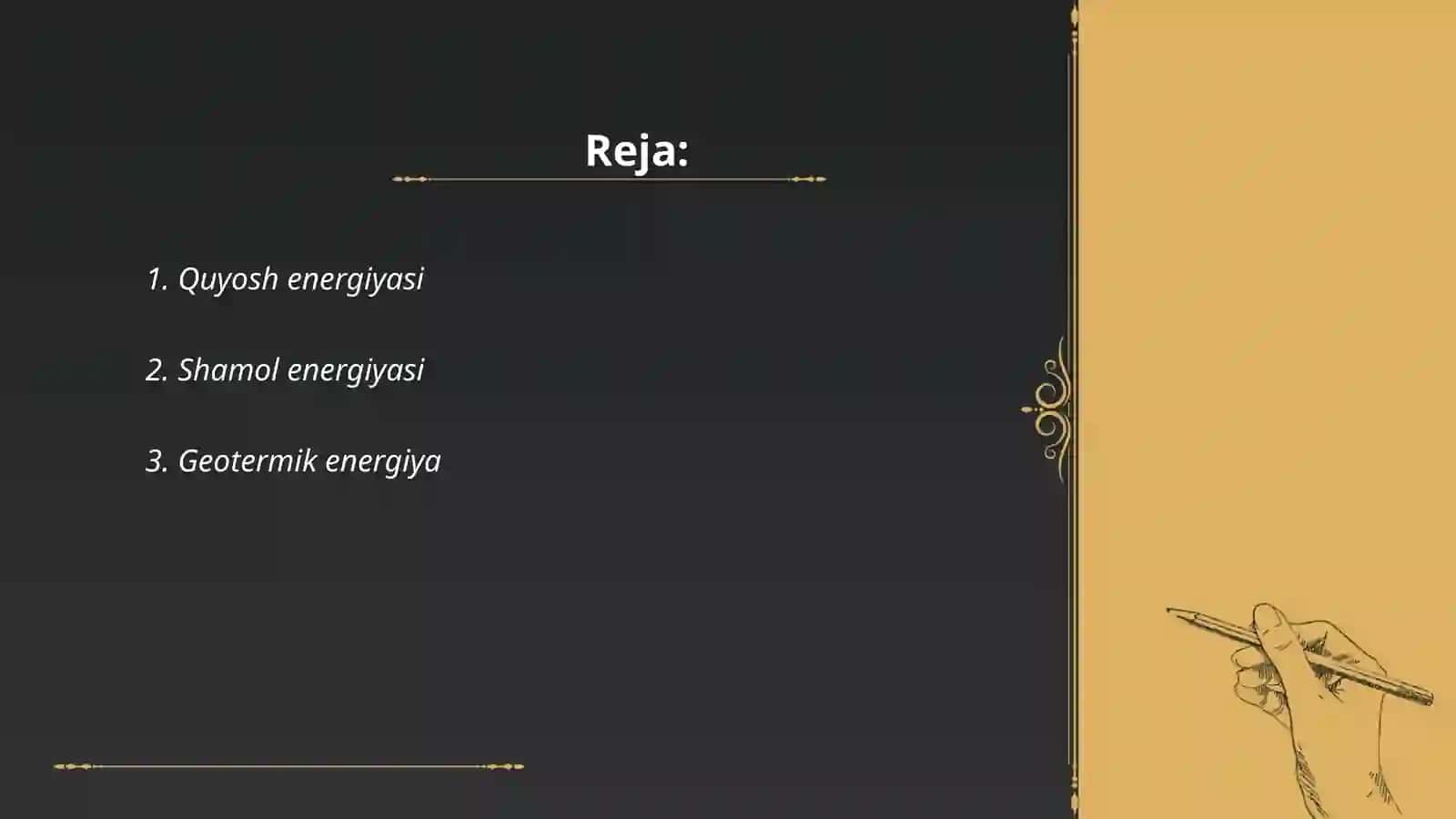 Quyosh energiyasi 2