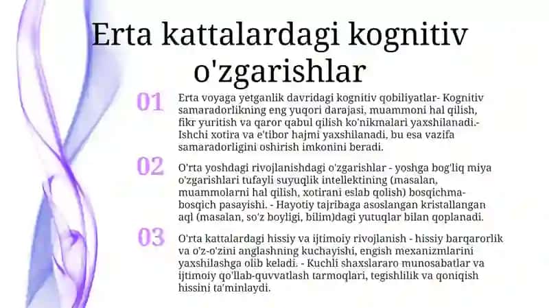 Ilk Va O'Rta Yetuklik Davrining Psixologik Xususiyatlari 2