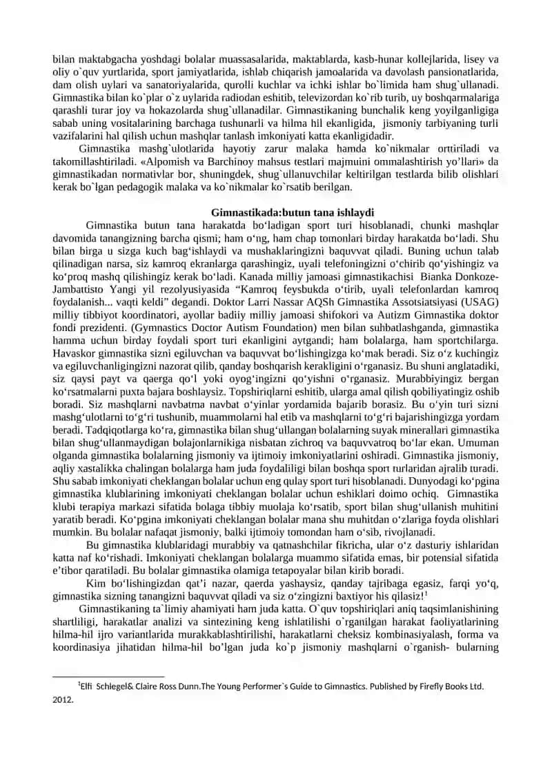 Gimnastika asoslari 2