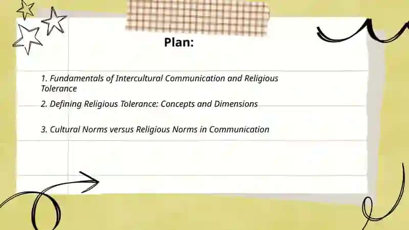 Understanding Intercultural Communication and Religious Tolerance 2