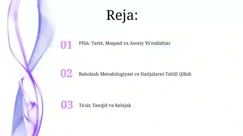 PISA xalqaro baholash dasturi 2