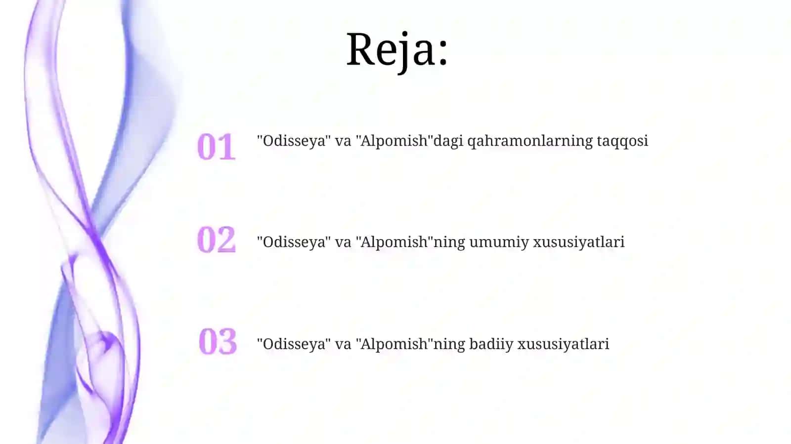 "Odisseya" va "Alpomish" 2