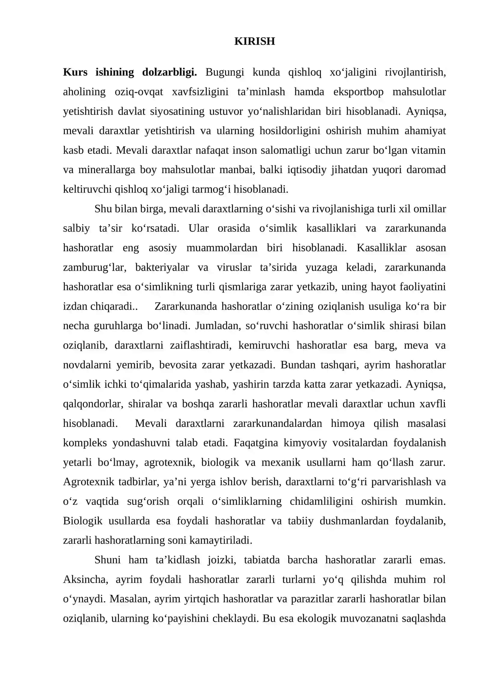MEVALI  DARAXT  KASALLIKLARI VA ULARGA QARSHI  KURASHISH 2