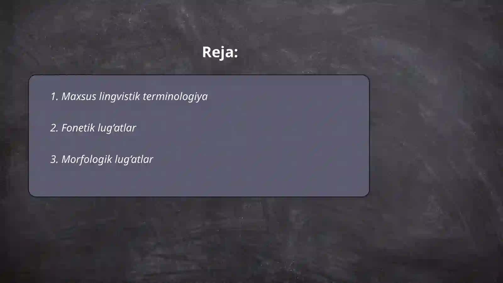 Maxsus filologik lug‘atlar 2
