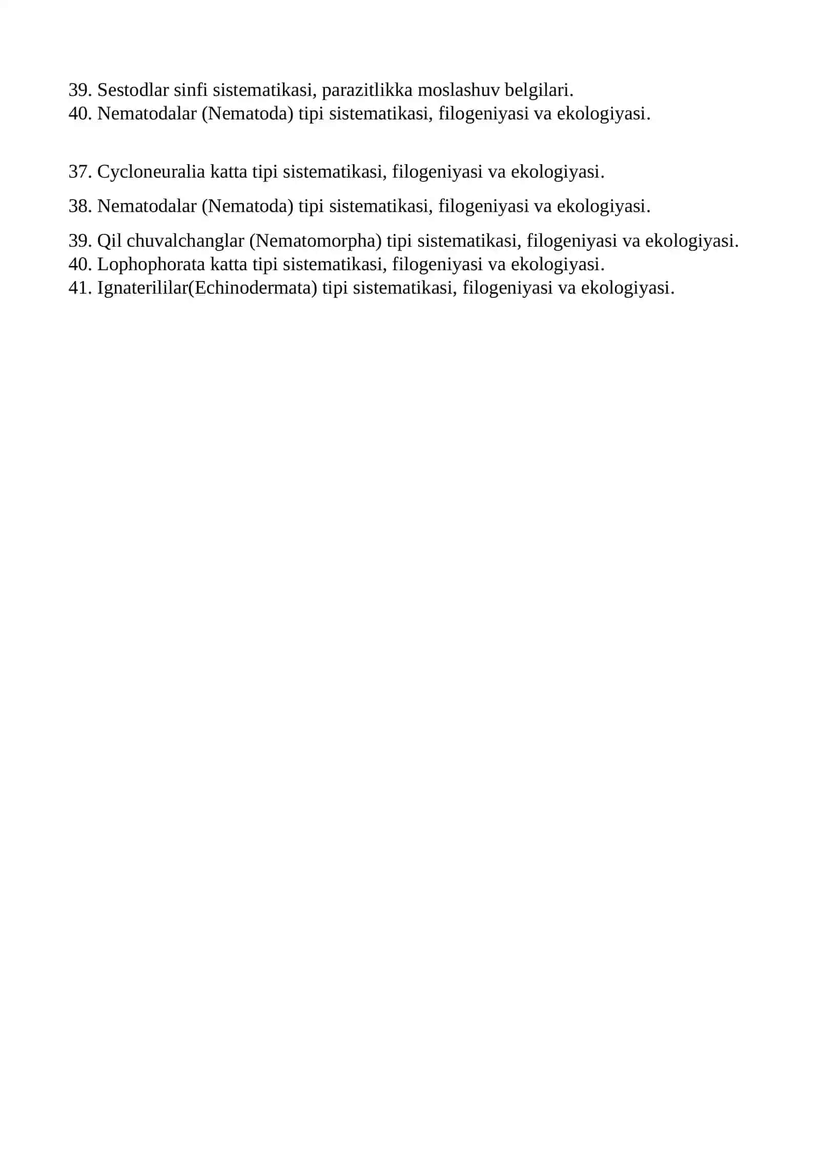 Termitlar (Isoptera) turkumi: turlari, tarqalishi, zararlari va qarshi kurash choralari 2