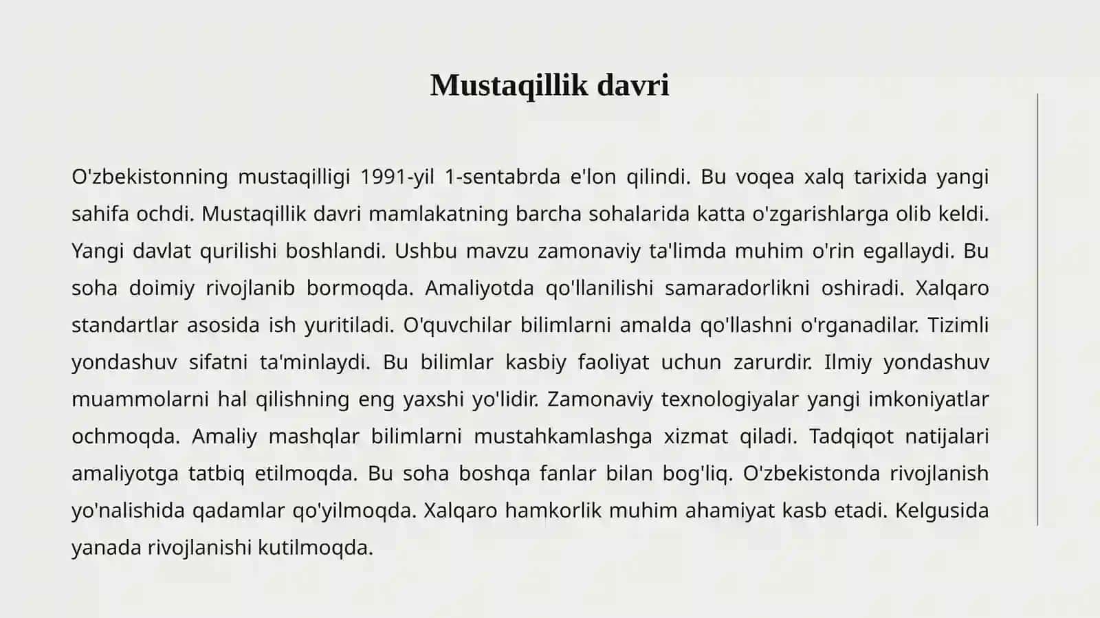 O'ZBEKISTON ENG YANGI TARIXI 2
