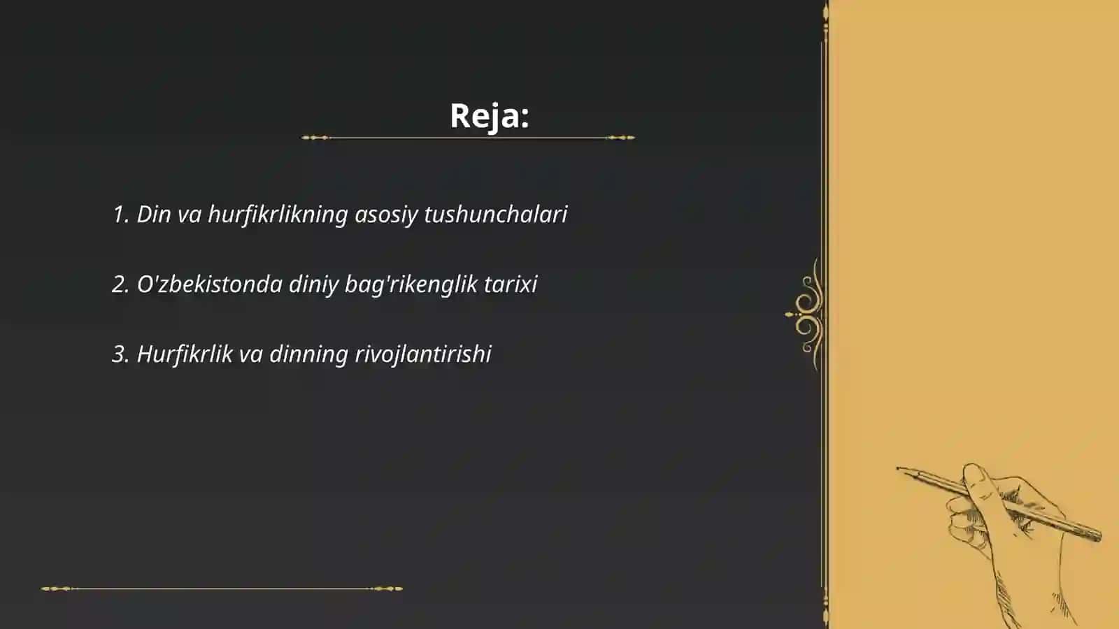 Din va hurfikrlik 2