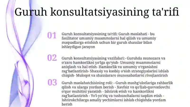 Guruhiy Konsultatsiyaning Funksiyasi Va Roli 2