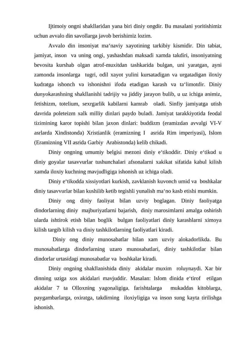 Diniy ong fenamonlarining psixalogik jixatlari 2