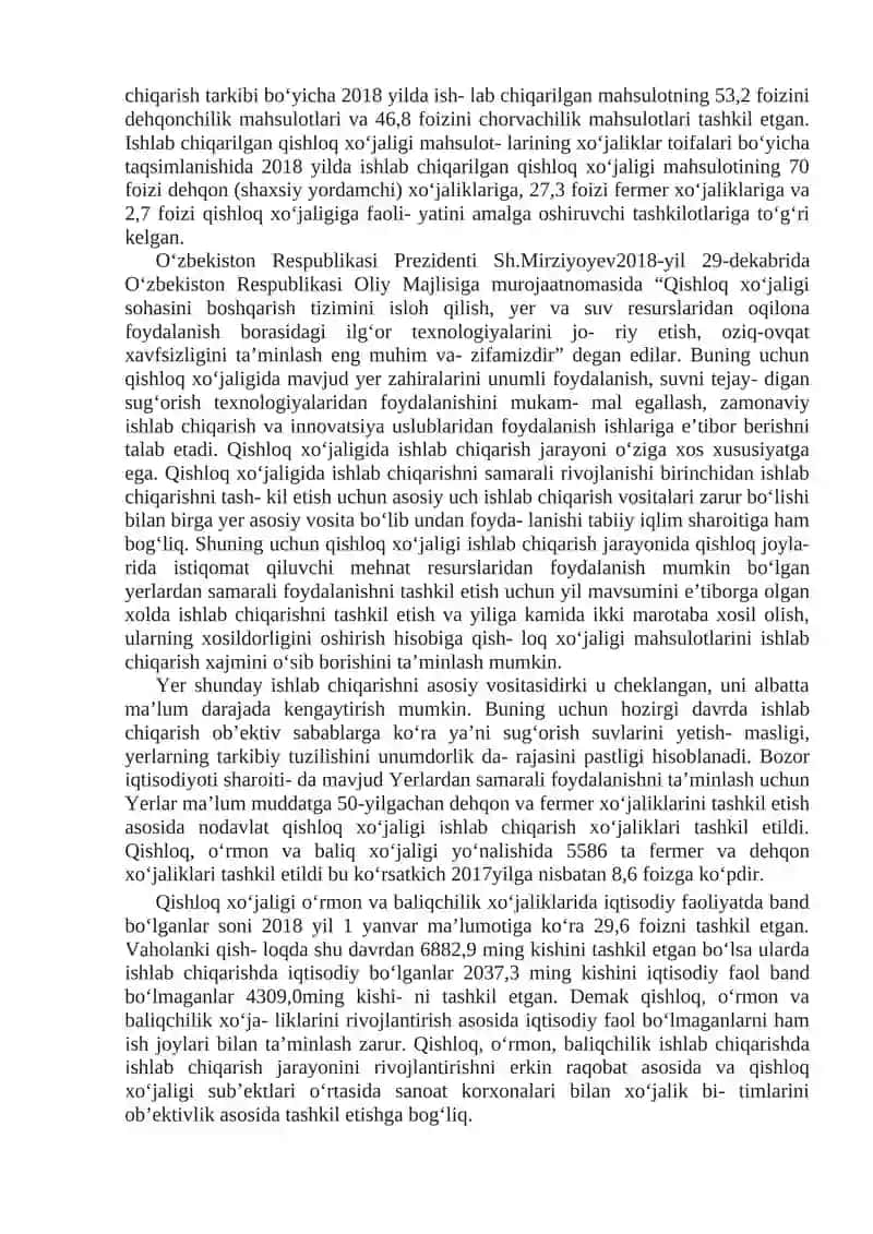 Agrar munosabatlar va agrobiznes 2