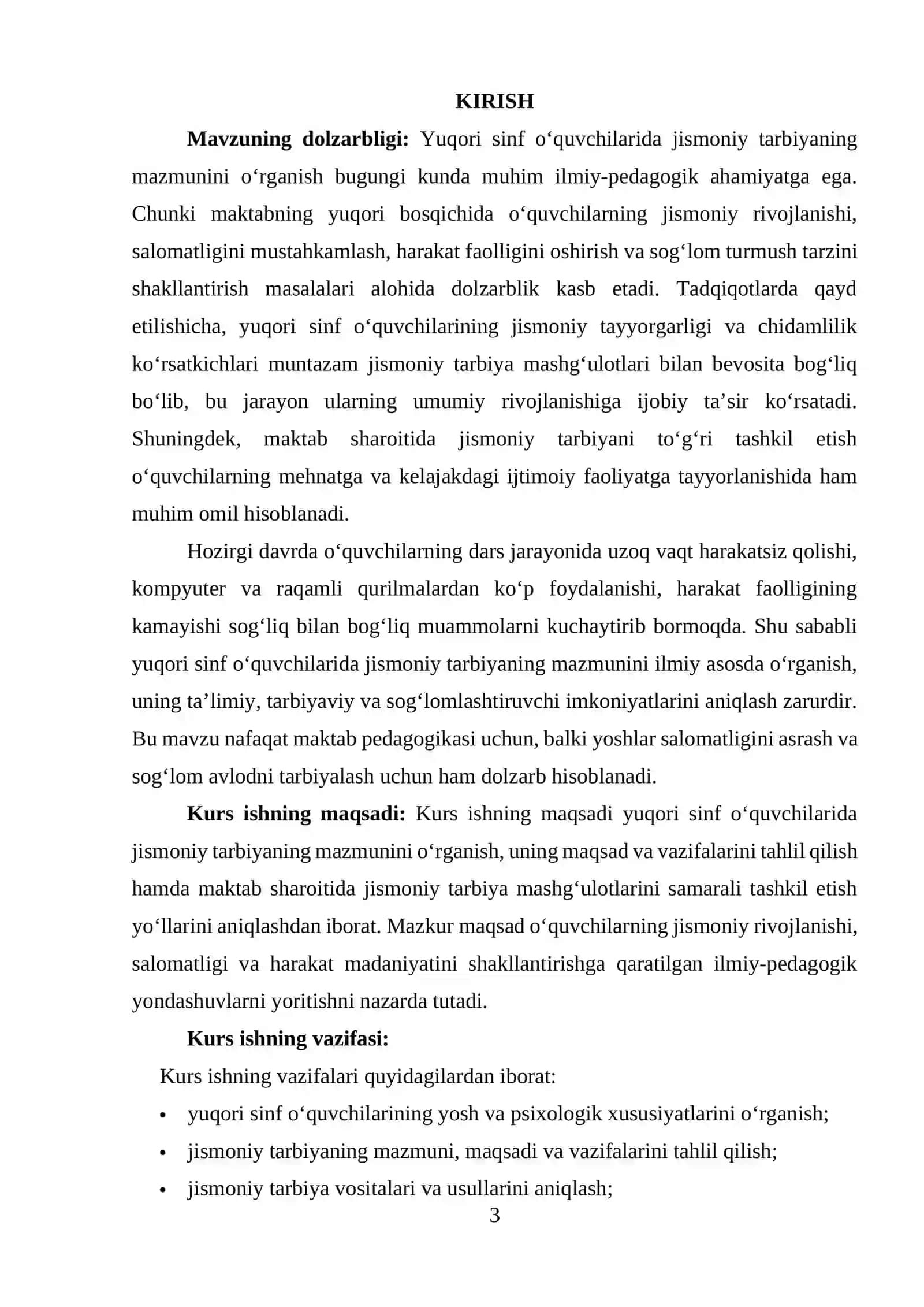Yuqori sinf o‘quvchilarida jismoniy tarbiyaning mazmunini o‘rganish 2
