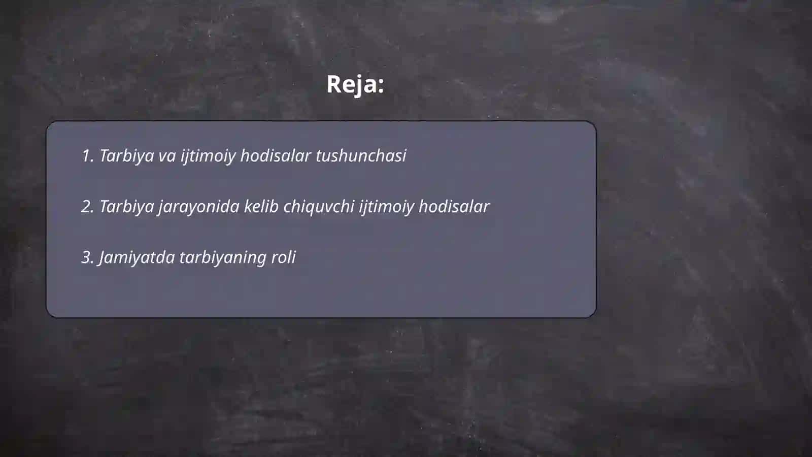 Tarbiya ijtimoiy hodisa 2