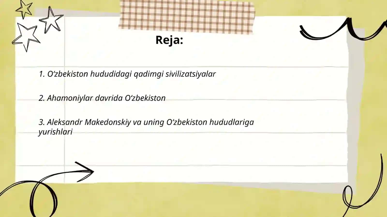Oʻzbekiston tarixi 2