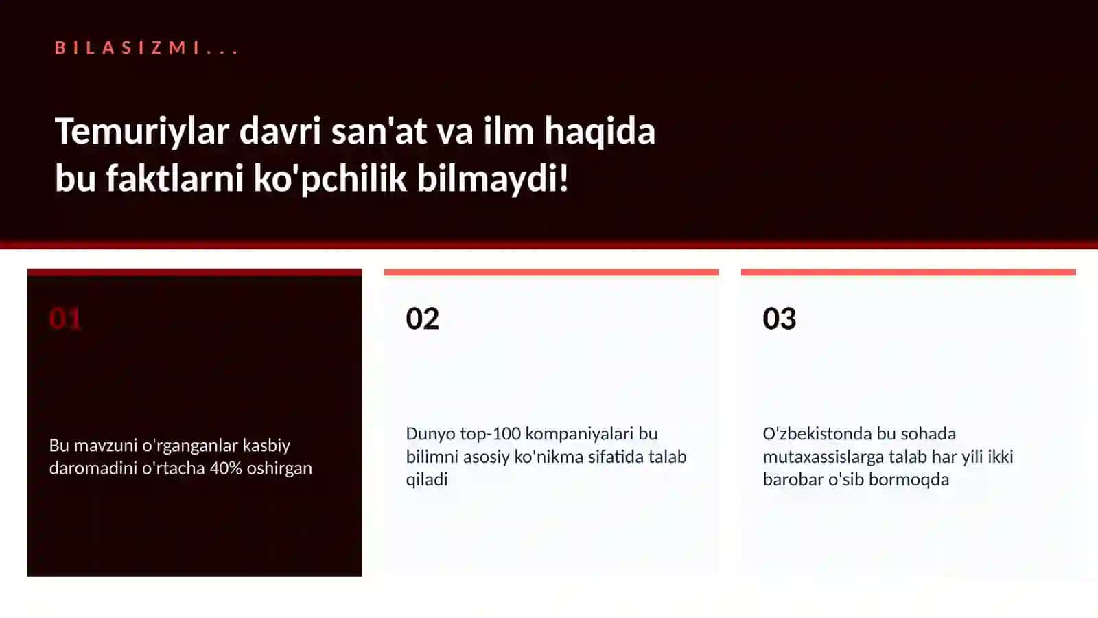Temuriylar davri san'at va ilm 2