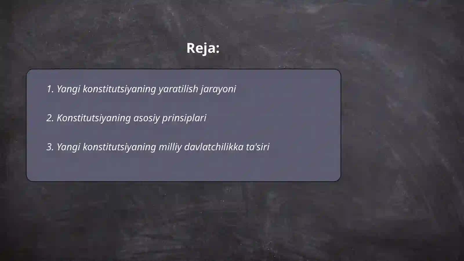 Yangi konsitutsitaning qabul qilinishi va uning tarixiy ahamiyati 2