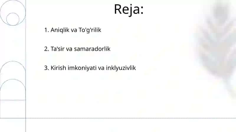 Bilim kõnikma va malakalarni baholash mezonlari 2