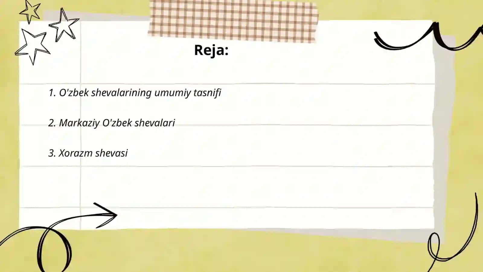 O'zbek shevalarining tasnifi va ularning lingvistik xususiyatlari 2