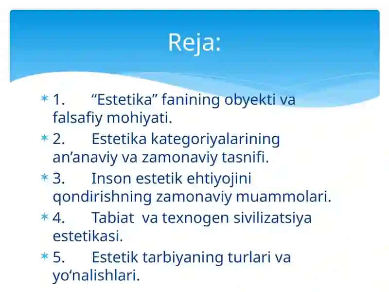 Nafosatfalsafasi(Estetika) 2