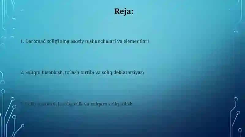 Daromad solig'i 2
