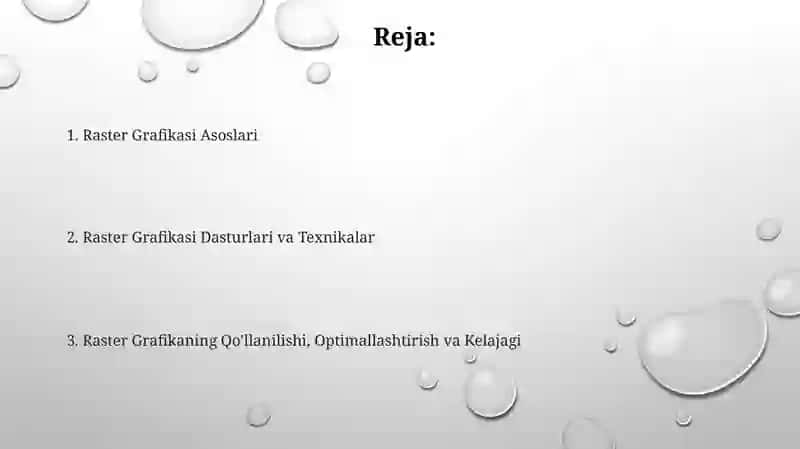 Raster Grafikasi Dasturlari va Texnikalar 2