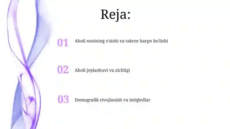 Dunyo aholisining o'sishi: Umumiy ko'rinish 2