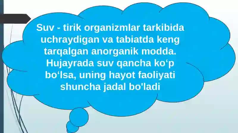 Hujayratarkibigakiruvchisuvvaanorganikmoddalar 2