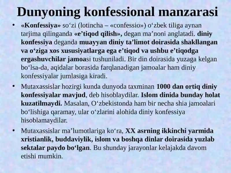 Yangi diniy harakatlar va sektalar 2