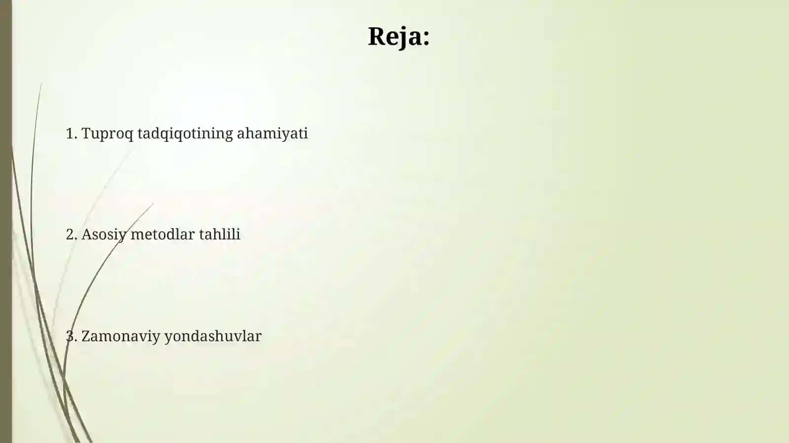 Tuproqlar geografiyasida tadqiqot metodlari 2
