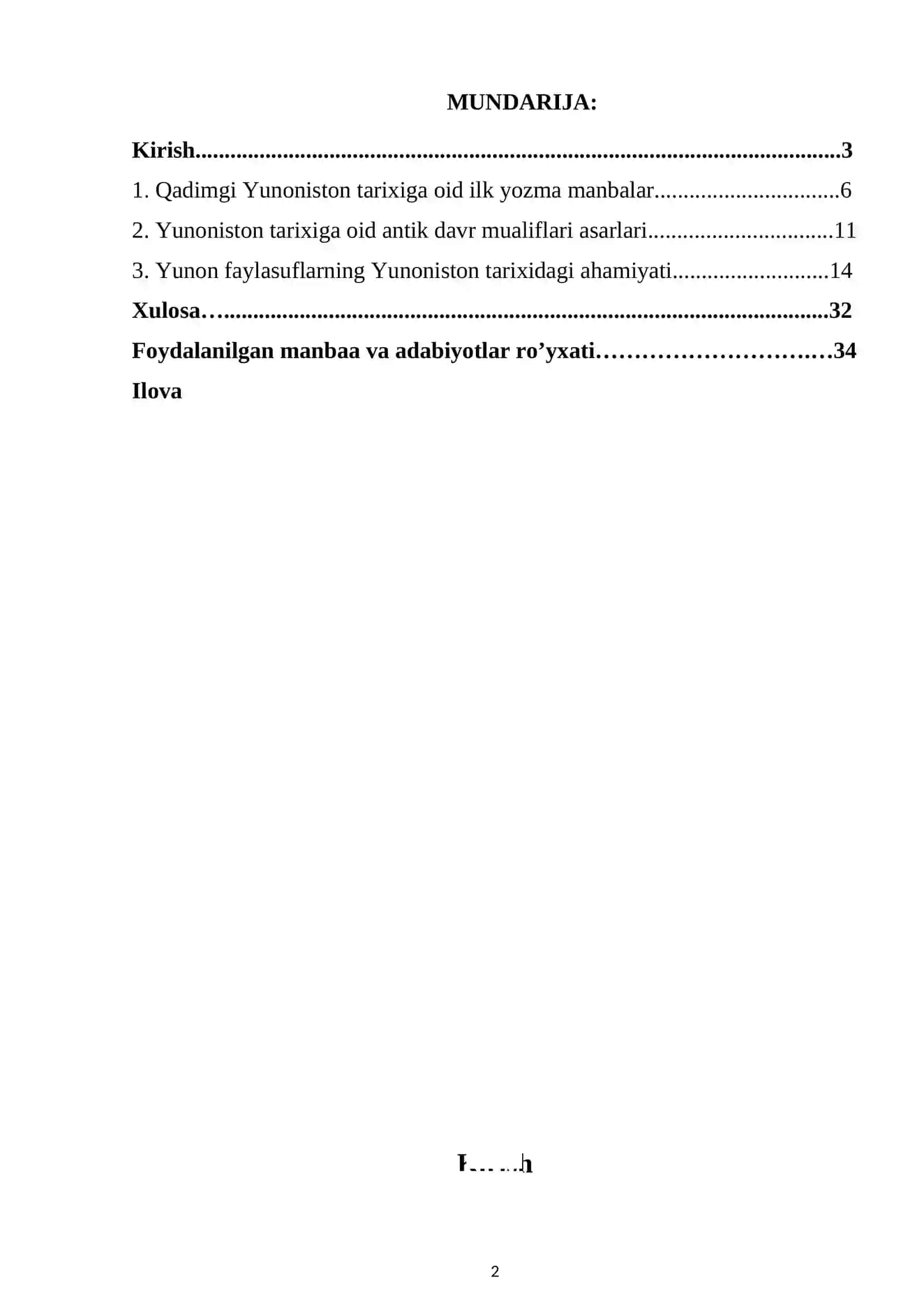Qadimgi Yunoniston tarixiga oid manbalar 2