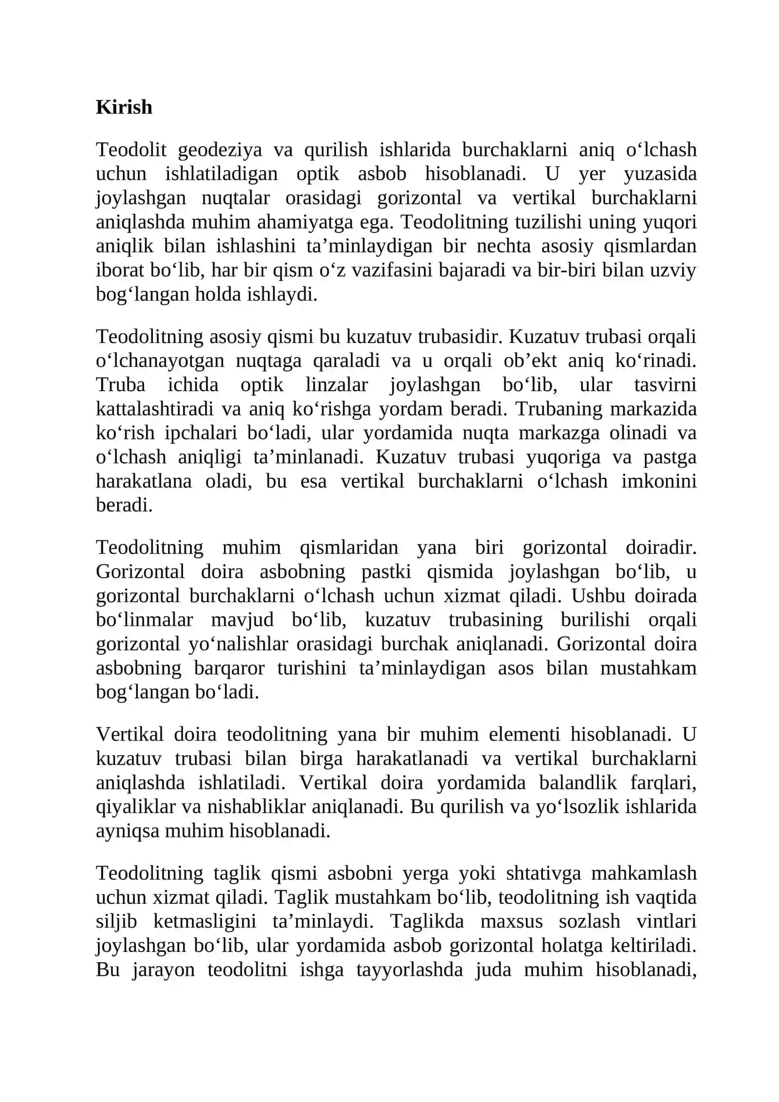 Teodolitning tuzilishi 2