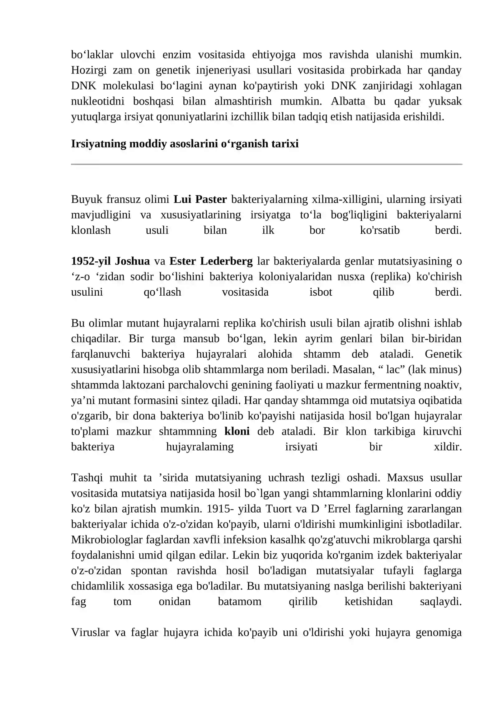 Genetik injeneriya haqida 2