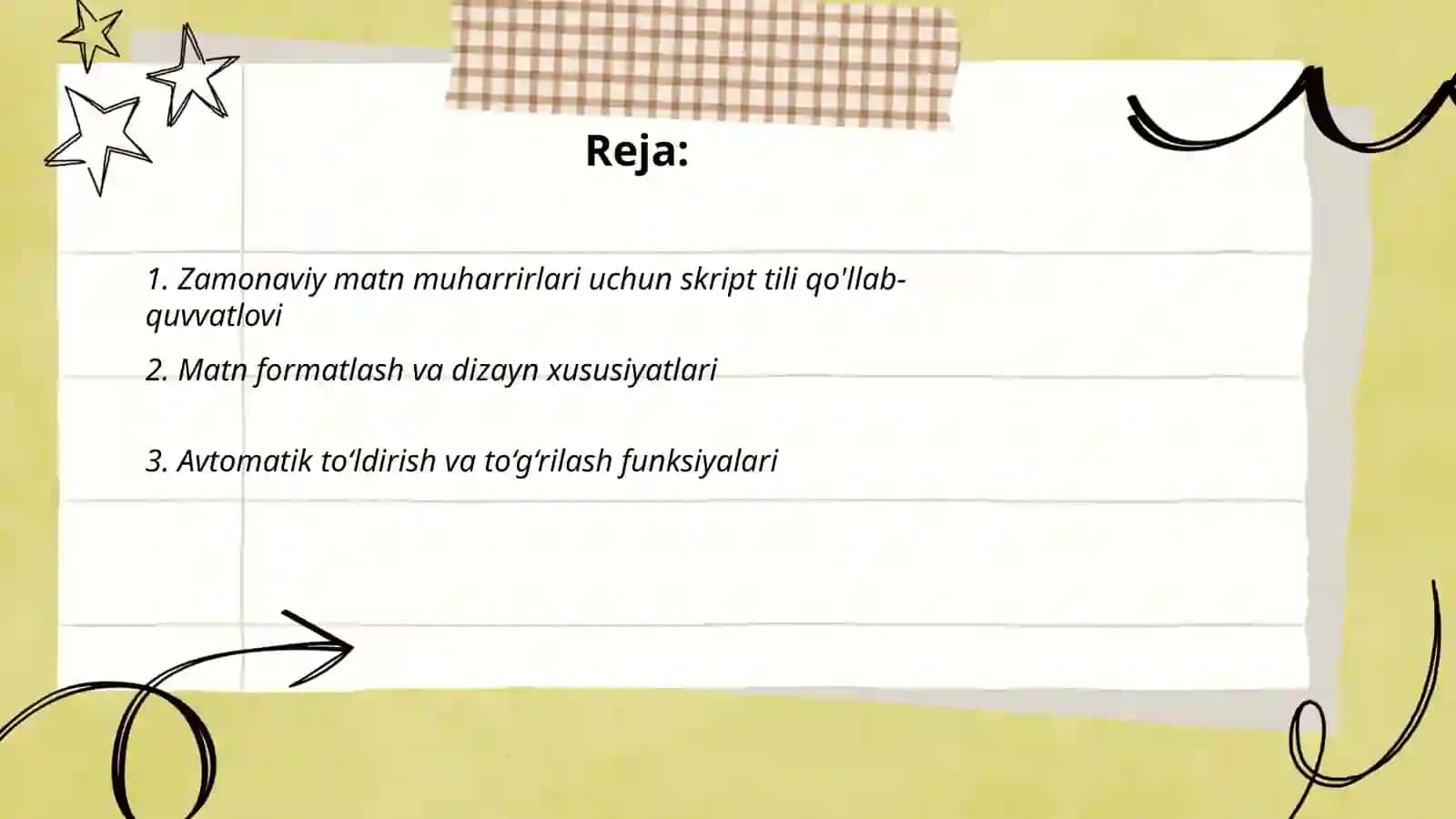 Zamonaviy matn muharrirlari 2