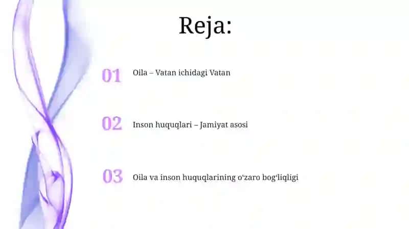 Oila va inson huquqlarining oʻzaro bogʻliqligi 2