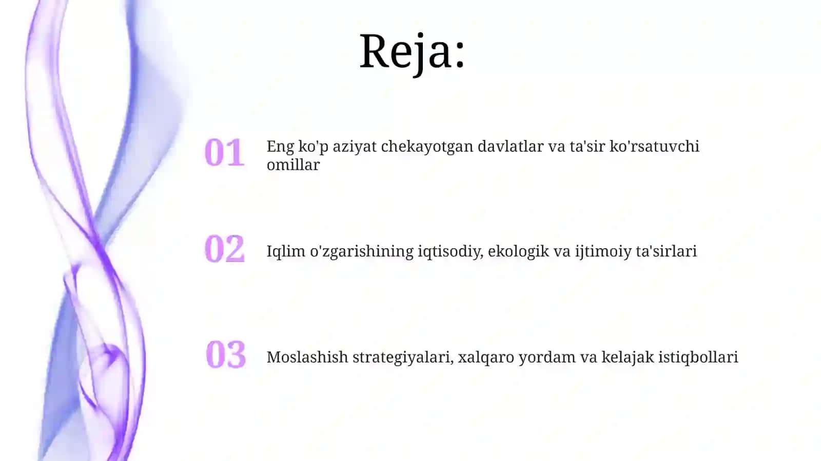 Eng ko'p aziyat chekayotgan davlatlar va ta'sir etuvchi omillar 2