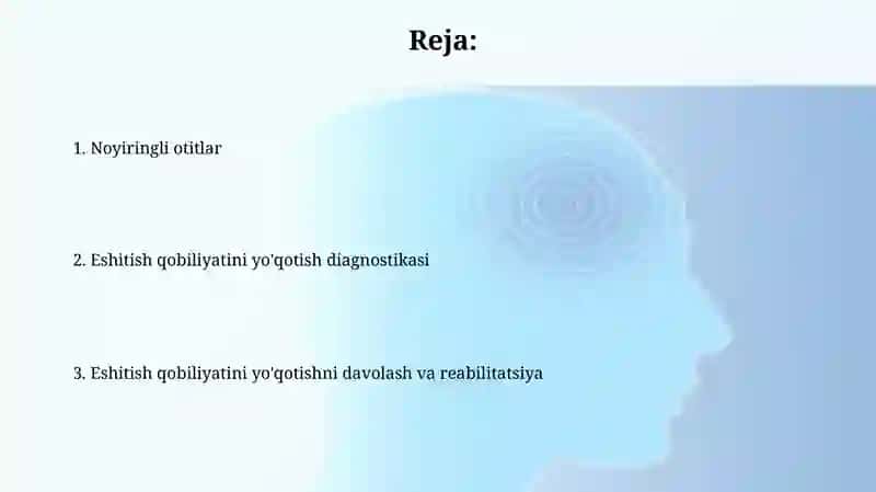 Noyiringli quloq kasalliklari 2