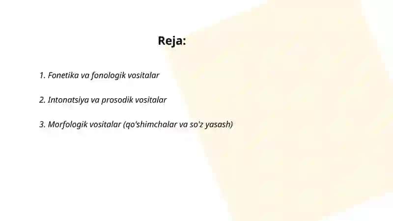 Lisoniy muloqot vositalari 2