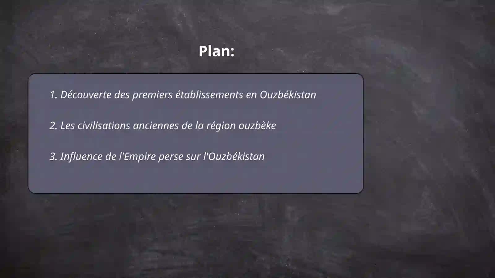Origine et histoire de la République d'Ouzbékistan 2