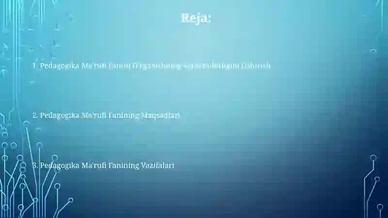Pedagogik mahorat fanining maqsad va vazifalari 2