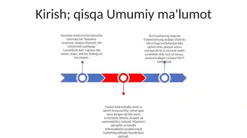 Andijon Shahrida 100 OʻRinli Kafe Loyihasiga Tushuntirish Xati 2