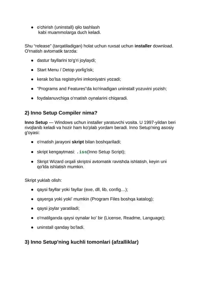 Inno Setup Compiler yordam dasturini yuklab olishga tayyorlash 2